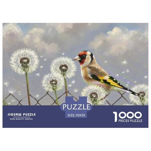 Goldfinch 1000 Teile Puzzle Vogel Geschenke Für Frauen/Männer Herausforderung Detailreich Spielzeug Pädagogisches Spiel 70x50cm/1000pcs Goldfinch 1000 Teile Puzzle Vogel Geschenke Für Frauen/Männer Herausforderung Detailreich Spielzeug Pädagogisches Spiel 70x50cm/1000pcs von OJASDBDJE