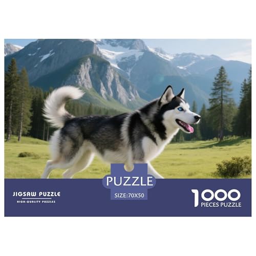 Husky 1000 Teile Puzzle Haustier Hund Für Die Ganze Familie Entspannend Detailreich Spielzeug Pädagogisches Spiel 70x50cm/1000pcs Husky 1000 Teile Puzzle Haustier Hund Für Die Ganze Familie Entspannend Detailreich Spielzeug Pädagogisches Spiel 70x50cm/1000pcs von OJASDBDJE