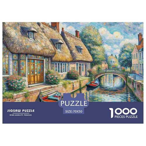 Kanal 1000 Teile Puzzle Architektur Geschenke Für Frauen/Männer Herausforderung Detailreich Spielzeug Pädagogisches Spiel 70x50cm/1000pcs Kanal 1000 Teile Puzzle Architektur Geschenke Für Frauen/Männer Herausforderung Detailreich Spielzeug Pädagogisches Spiel 70x50cm/1000pcs von OJASDBDJE