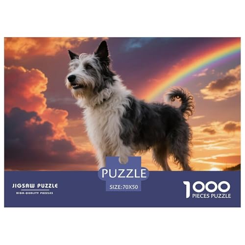 Keeshond 1000 Teile Puzzle Haustier Hund Für Die Ganze Familie Entspannend Detailreich Spielzeug Pädagogisches Spiel 70x50cm/1000pcs von OJASDBDJE