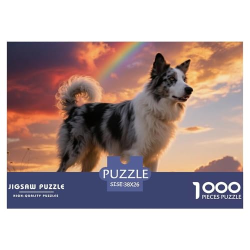 Keeshond 1000 Teile Puzzle Haustier Hund Geschenke Für Frauen/Männer Entspannend Premium-Qualität Spielzeug Lernspiel 38x26cm/1000pcs von OJASDBDJE