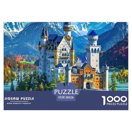 Klassische Architektur 1000 Teile Puzzle Gebäude Für Die Ganze Familie Herausforderung Detailreich Spaß Lernspiel 38x26cm/1000pcs von OJASDBDJE
