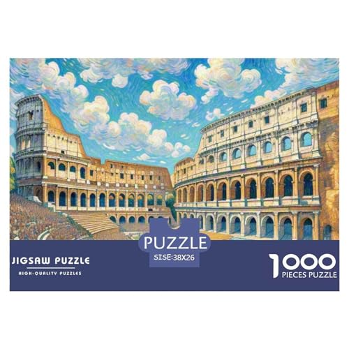 Kolosseum 1000 Teile Puzzle Architektur Geschenke Für Frauen/Männer Entspannend Detailreich Spielzeug Lernspiel 38x26cm/1000pcs Kolosseum 1000 Teile Puzzle Architektur Geschenke Für Frauen/Männer Entspannend Detailreich Spielzeug Lernspiel 38x26cm/1000pcs von OJASDBDJE