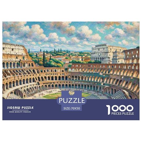 Kolosseum 1000 Teile Puzzle Architektur Geschenke Für Frauen/Männer Entspannend Detailreich Spielzeug Pädagogisches Spiel 70x50cm/1000pcs Kolosseum 1000 Teile Puzzle Architektur Geschenke Für Frauen/Männer Entspannend Detailreich Spielzeug Pädagogisches Spiel 70x50cm/1000pcs von OJASDBDJE