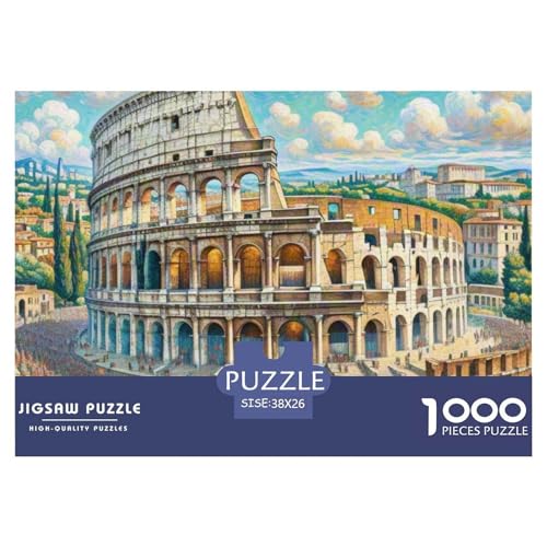 Kolosseum 1000 Teile Puzzle Architektur Geschenke Für Frauen/Männer Herausforderung Detailreich Spaß Lernspiel 38x26cm/1000pcs Kolosseum 1000 Teile Puzzle Architektur Geschenke Für Frauen/Männer Herausforderung Detailreich Spaß Lernspiel 38x26cm/1000pcs von OJASDBDJE