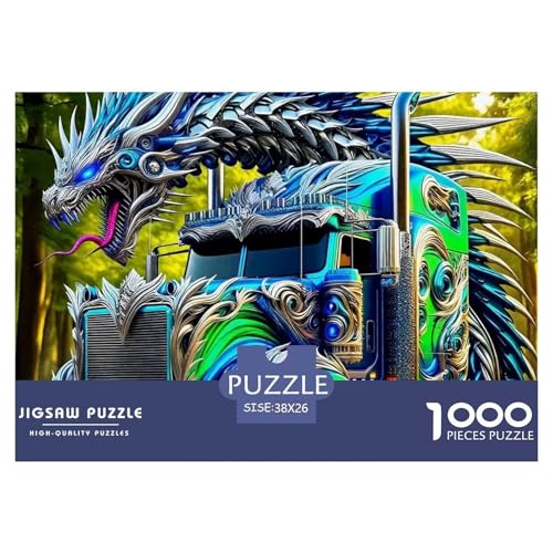 Lastwagen 1000 Teile Puzzles Cool Für Kinder Ab 12 Jahren Entspannend Detailreich Spielzeug Lernspiel 38x26cm/1000pcs Lastwagen 1000 Teile Puzzles Cool Für Kinder Ab 12 Jahren Entspannend Detailreich Spielzeug Lernspiel 38x26cm/1000pcs von OJASDBDJE