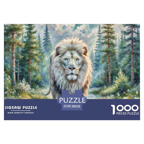 Leo 1000 Teile Puzzle Tiere Für Die Ganze Familie Entspannend Detailreich Spaß Pädagogisches Spiel 38x26cm/1000pcs Leo 1000 Teile Puzzle Tiere Für Die Ganze Familie Entspannend Detailreich Spaß Pädagogisches Spiel 38x26cm/1000pcs von OJASDBDJE