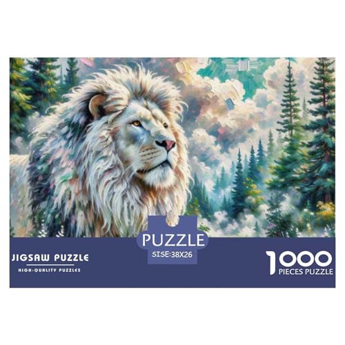 Leo 1000 Teile Puzzle Tiere Für Die Ganze Familie Entspannend Detailreich Spielzeug Lernspiel 38x26cm/1000pcs Leo 1000 Teile Puzzle Tiere Für Die Ganze Familie Entspannend Detailreich Spielzeug Lernspiel 38x26cm/1000pcs von OJASDBDJE