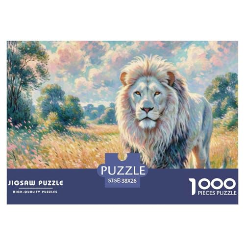 Leo 1000 Teile Puzzle Tiere Für Die Ganze Familie Herausforderung Detailreich Spielzeug Pädagogisches Spiel 38x26cm/1000pcs Leo 1000 Teile Puzzle Tiere Für Die Ganze Familie Herausforderung Detailreich Spielzeug Pädagogisches Spiel 38x26cm/1000pcs von OJASDBDJE