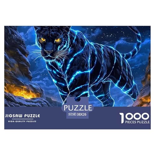 Leopard 1000 Teile Puzzle Tier Für Die Ganze Familie Herausforderung Detailreich Spaß Pädagogisches Spiel 38x26cm/1000pcs Leopard 1000 Teile Puzzle Tier Für Die Ganze Familie Herausforderung Detailreich Spaß Pädagogisches Spiel 38x26cm/1000pcs von OJASDBDJE