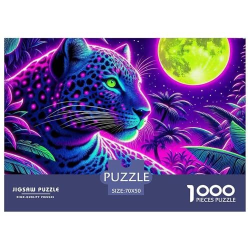 Leopard 1000 Teile Puzzle Tier Für Die Ganze Familie Herausforderung Detailreich Spaß Pädagogisches Spiel 70x50cm/1000pcs Leopard 1000 Teile Puzzle Tier Für Die Ganze Familie Herausforderung Detailreich Spaß Pädagogisches Spiel 70x50cm/1000pcs von OJASDBDJE