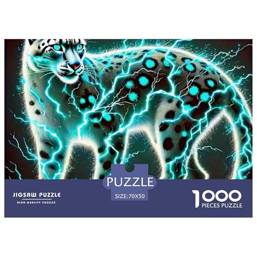 Leopard 1000 Teile Puzzle Tier Für Die Ganze Familie Herausforderung Detailreich Spielzeug Pädagogisches Spiel 70x50cm/1000pcs Leopard 1000 Teile Puzzle Tier Für Die Ganze Familie Herausforderung Detailreich Spielzeug Pädagogisches Spiel 70x50cm/1000pcs von OJASDBDJE