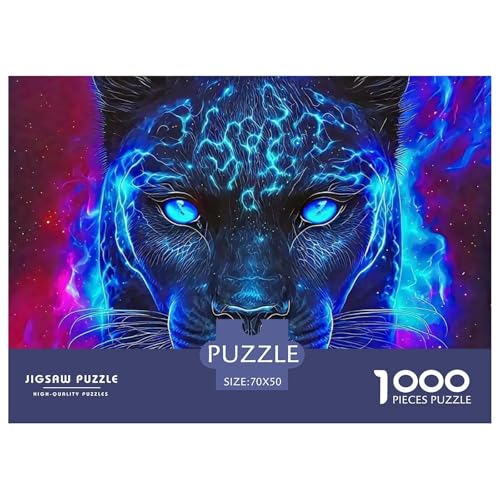 Leopard 1000 Teile Puzzle Tier Für Kinder Ab 12 Jahren Herausforderung Detailreich Spielzeug Lernspiel 70x50cm/1000pcs Leopard 1000 Teile Puzzle Tier Für Kinder Ab 12 Jahren Herausforderung Detailreich Spielzeug Lernspiel 70x50cm/1000pcs von OJASDBDJE