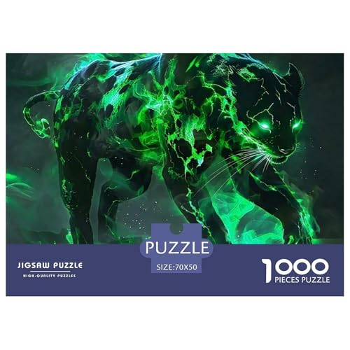Leopard 1000 Teile Puzzle Tier Für Kinder Ab 12 Jahren Herausforderung Detailreich Spielzeug Pädagogisches Spiel 70x50cm/1000pcs Leopard 1000 Teile Puzzle Tier Für Kinder Ab 12 Jahren Herausforderung Detailreich Spielzeug Pädagogisches Spiel 70x50cm/1000pcs von OJASDBDJE