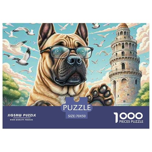 Lexikon Hund 1000 Teile Puzzle Magische Fantasie Für Die Ganze Familie Herausforderung Detailreich Spielzeug Pädagogisches Spiel 70x50cm/1000pcs Lexikon Hund 1000 Teile Puzzle Magische Fantasie Für Die Ganze Familie Herausforderung Detailreich Spielzeug Pädagogisches Spiel 70x50cm/1000pcs von OJASDBDJE