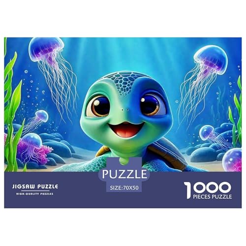 Meeresschildkröte 1000 Teile Puzzle Tier Für Kinder Ab 12 Jahren Herausforderung Detailreich Spaß Lernspiel 70x50cm/1000pcs Meeresschildkröte 1000 Teile Puzzle Tier Für Kinder Ab 12 Jahren Herausforderung Detailreich Spaß Lernspiel 70x50cm/1000pcs von OJASDBDJE