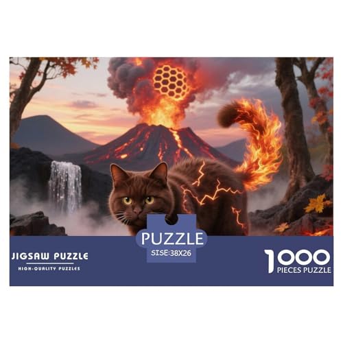 Munchkin 1000 Teile Puzzle Pet Katze Für Die Ganze Familie Entspannend Premium-Qualität Spielzeug Lernspiel 38x26cm/1000pcs Munchkin 1000 Teile Puzzle Pet Katze Für Die Ganze Familie Entspannend Premium-Qualität Spielzeug Lernspiel 38x26cm/1000pcs von OJASDBDJE