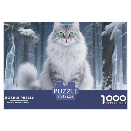 Norwegische Waldkatze 1000 Teile Puzzle Pet Katze Für Die Ganze Familie Herausforderung Detailreich Spielzeug Lernspiel 38x26cm/1000pcs Norwegische Waldkatze 1000 Teile Puzzle Pet Katze Für Die Ganze Familie Herausforderung Detailreich Spielzeug Lernspiel 38x26cm/1000pcs von OJASDBDJE