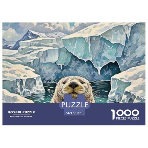 Otter 1000 Teile Puzzle Tiere Für Die Ganze Familie Herausforderung Detailreich Spaß Lernspiel 70x50cm/1000pcs Otter 1000 Teile Puzzle Tiere Für Die Ganze Familie Herausforderung Detailreich Spaß Lernspiel 70x50cm/1000pcs von OJASDBDJE