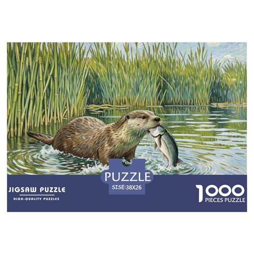 Otter 1000 Teile Puzzle Tiere Für Die Ganze Familie Herausforderung Detailreich Spielzeug Pädagogisches Spiel 38x26cm/1000pcs Otter 1000 Teile Puzzle Tiere Für Die Ganze Familie Herausforderung Detailreich Spielzeug Pädagogisches Spiel 38x26cm/1000pcs von OJASDBDJE