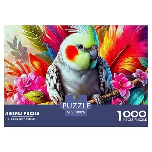 Papagei 1000 Teile Puzzle Bird Für Kinder Ab 12 Jahren Herausforderung Premium-Qualität Spielzeug Lernspiel 38x26cm/1000pcs Papagei 1000 Teile Puzzle Bird Für Kinder Ab 12 Jahren Herausforderung Premium-Qualität Spielzeug Lernspiel 38x26cm/1000pcs von OJASDBDJE