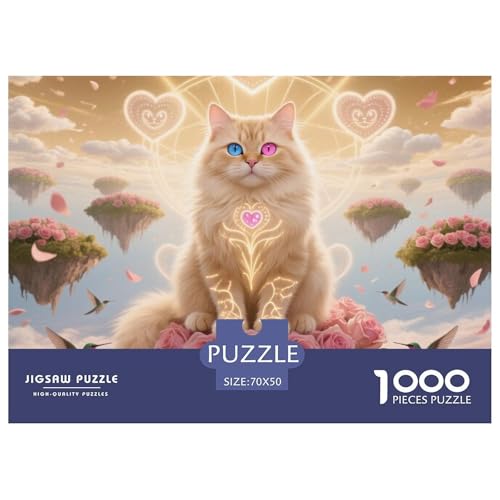 Persisch 1000 Teile Puzzle Pet Katze Für Die Ganze Familie Entspannend Detailreich Spielzeug Pädagogisches Spiel 70x50cm/1000pcs Persisch 1000 Teile Puzzle Pet Katze Für Die Ganze Familie Entspannend Detailreich Spielzeug Pädagogisches Spiel 70x50cm/1000pcs von OJASDBDJE