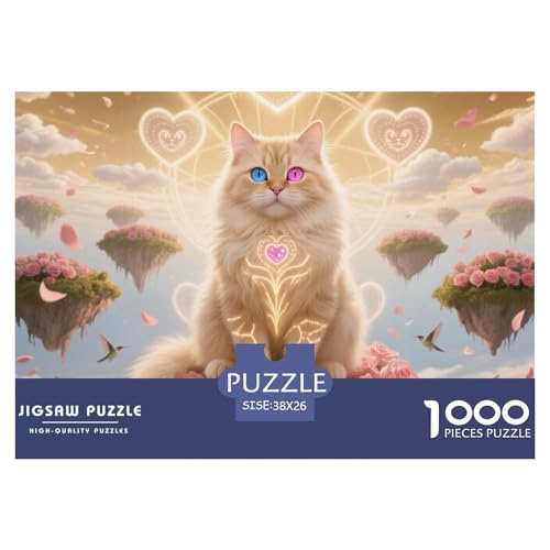Persisch 1000 Teile Puzzle Pet Katze Für Die Ganze Familie Entspannend Premium-Qualität Spielzeug Lernspiel 38x26cm/1000pcs Persisch 1000 Teile Puzzle Pet Katze Für Die Ganze Familie Entspannend Premium-Qualität Spielzeug Lernspiel 38x26cm/1000pcs von OJASDBDJE