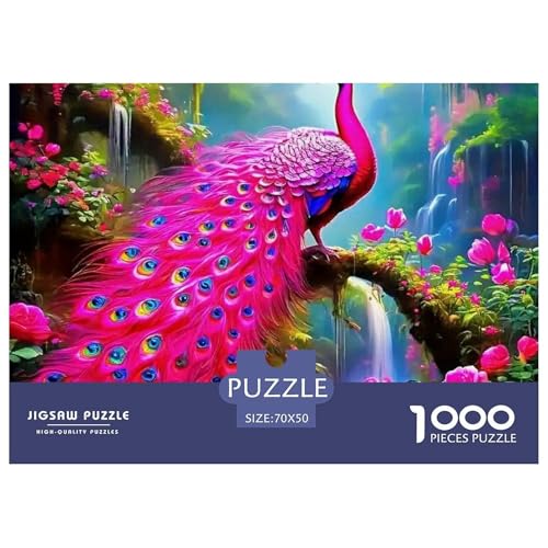 Pfauen 1000 Teile Puzzle Tier Für Die Ganze Familie Entspannend Premium-Qualität Spielzeug Lernspiel 70x50cm/1000pcs Pfauen 1000 Teile Puzzle Tier Für Die Ganze Familie Entspannend Premium-Qualität Spielzeug Lernspiel 70x50cm/1000pcs von OJASDBDJE