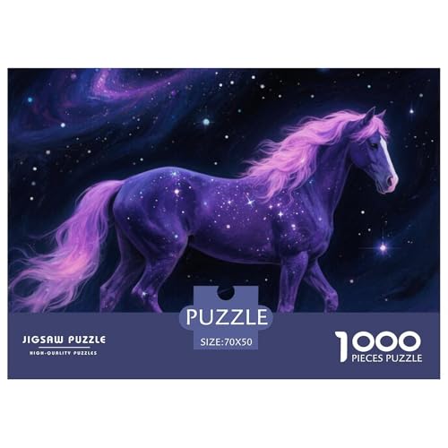 Pferd 1000 Teile Puzzle Tier Für Die Ganze Familie Herausforderung Detailreich Spaß Pädagogisches Spiel 70x50cm/1000pcs Pferd 1000 Teile Puzzle Tier Für Die Ganze Familie Herausforderung Detailreich Spaß Pädagogisches Spiel 70x50cm/1000pcs von OJASDBDJE