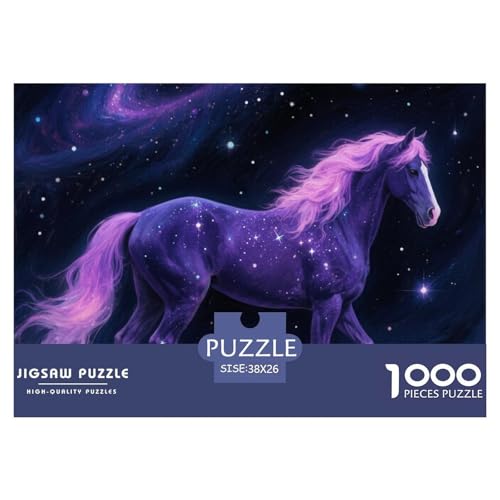 Pferd 1000 Teile Puzzle Tier Geschenke Für Frauen/Männer Entspannend Detailreich Spielzeug Lernspiel 38x26cm/1000pcs Pferd 1000 Teile Puzzle Tier Geschenke Für Frauen/Männer Entspannend Detailreich Spielzeug Lernspiel 38x26cm/1000pcs von OJASDBDJE