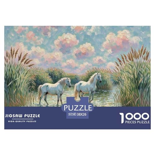 Pferd 1000 Teile Puzzle Tiere Für Kinder Ab 12 Jahren Herausforderung Detailreich Spielzeug Lernspiel 38x26cm/1000pcs Pferd 1000 Teile Puzzle Tiere Für Kinder Ab 12 Jahren Herausforderung Detailreich Spielzeug Lernspiel 38x26cm/1000pcs von OJASDBDJE