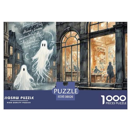 Phantom Bibliothekar Fledermaus 1000 Teile Puzzle Magische Fantasie Für Die Ganze Familie Entspannend Detailreich Spaß Lernspiel 38x26cm/1000pcs Phantom Bibliothekar Fledermaus 1000 Teile Puzzle Magische Fantasie Für Die Ganze Familie Entspannend Detailreich Spaß Lernspiel 38x26cm/1000pcs von OJASDBDJE