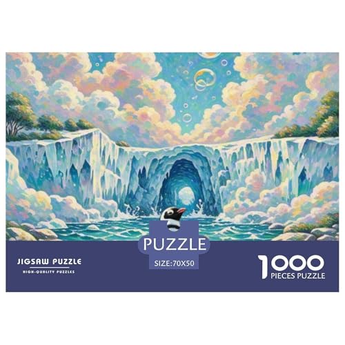Pinguin 1000 Teile Puzzle Tiere Für Die Ganze Familie Entspannend Detailreich Spaß Pädagogisches Spiel 70x50cm/1000pcs Pinguin 1000 Teile Puzzle Tiere Für Die Ganze Familie Entspannend Detailreich Spaß Pädagogisches Spiel 70x50cm/1000pcs von OJASDBDJE