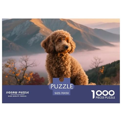 Poodle 1000 Teile Puzzle Haustier Hund Für Kinder Ab 12 Jahren Herausforderung Detailreich Spaß Lernspiel 70x50cm/1000pcs Poodle 1000 Teile Puzzle Haustier Hund Für Kinder Ab 12 Jahren Herausforderung Detailreich Spaß Lernspiel 70x50cm/1000pcs von OJASDBDJE