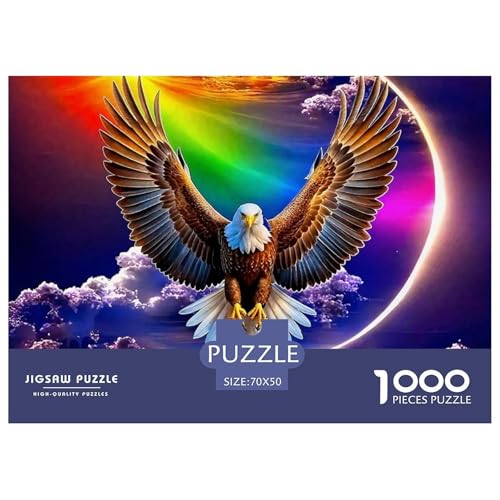 Regenbogenadler 1000 Teile Puzzle Bird Für Die Ganze Familie Entspannend Premium-Qualität Spielzeug Lernspiel 70x50cm/1000pcs Regenbogenadler 1000 Teile Puzzle Bird Für Die Ganze Familie Entspannend Premium-Qualität Spielzeug Lernspiel 70x50cm/1000pcs von OJASDBDJE