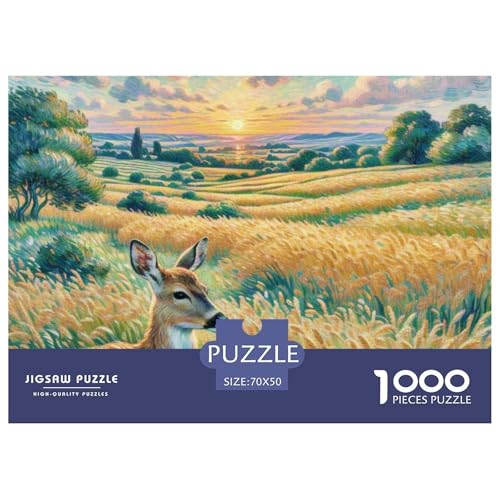 Roe Hirsch 1000 Teile Puzzle Tiere Für Die Ganze Familie Entspannend Detailreich Spaß Pädagogisches Spiel 70x50cm/1000pcs Roe Hirsch 1000 Teile Puzzle Tiere Für Die Ganze Familie Entspannend Detailreich Spaß Pädagogisches Spiel 70x50cm/1000pcs von OJASDBDJE