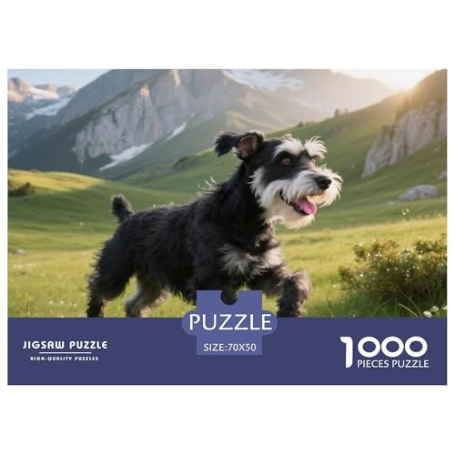 Schnauzer 1000 Teile Puzzle Haustier Hund Für Die Ganze Familie Herausforderung Detailreich Spielzeug Lernspiel 70x50cm/1000pcs Schnauzer 1000 Teile Puzzle Haustier Hund Für Die Ganze Familie Herausforderung Detailreich Spielzeug Lernspiel 70x50cm/1000pcs von OJASDBDJE