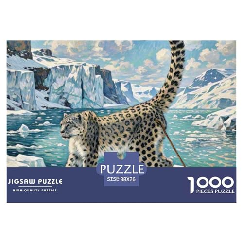 SchneeLeopard 1000 Teile Puzzles Tiere Für Kinder Ab 12 Jahren Entspannend Detailreich Spaß Pädagogisches Spiel 38x26cm/1000pcs SchneeLeopard 1000 Teile Puzzles Tiere Für Kinder Ab 12 Jahren Entspannend Detailreich Spaß Pädagogisches Spiel 38x26cm/1000pcs von OJASDBDJE