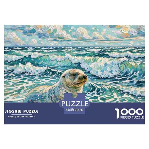 Seeotter 1000 Teile Puzzle Tiere Für Kinder Ab 12 Jahren Herausforderung Detailreich Spaß Lernspiel 38x26cm/1000pcs Seeotter 1000 Teile Puzzle Tiere Für Kinder Ab 12 Jahren Herausforderung Detailreich Spaß Lernspiel 38x26cm/1000pcs von OJASDBDJE