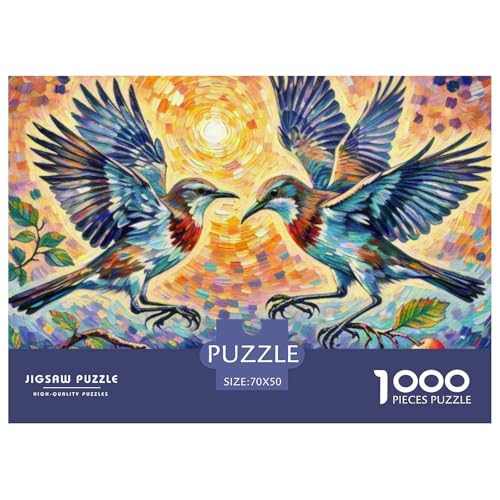 Song Thrush 1000 Teile Puzzle Vogel Für Die Ganze Familie Herausforderung Detailreich Spaß Pädagogisches Spiel 70x50cm/1000pcs Song Thrush 1000 Teile Puzzle Vogel Für Die Ganze Familie Herausforderung Detailreich Spaß Pädagogisches Spiel 70x50cm/1000pcs von OJASDBDJE