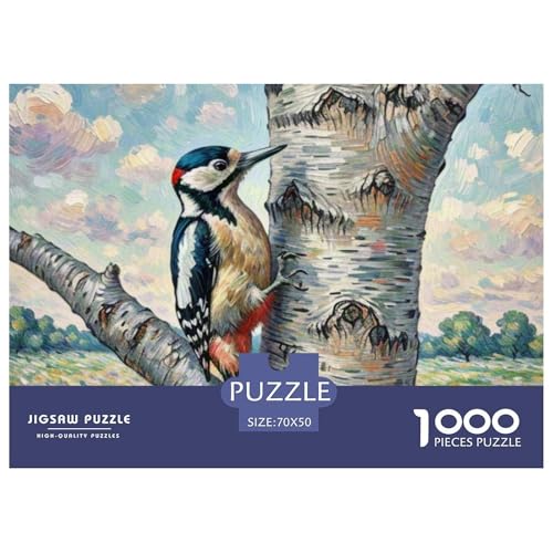 Spetz 1000 Teile Puzzle Vogel Für Kinder Ab 12 Jahren Entspannend Premium-Qualität Spielzeug Lernspiel 70x50cm/1000pcs von OJASDBDJE