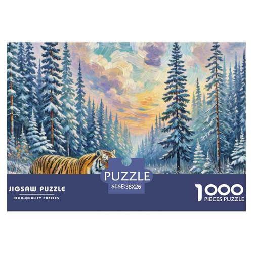 Tiger 1000 Teile Puzzle Tiere Für Kinder Ab 12 Jahren Entspannend Detailreich Spielzeug Lernspiel 38x26cm/1000pcs Tiger 1000 Teile Puzzle Tiere Für Kinder Ab 12 Jahren Entspannend Detailreich Spielzeug Lernspiel 38x26cm/1000pcs von OJASDBDJE