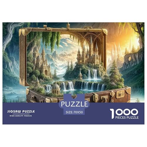 Traumszene 1000 Teile Puzzle Scenery Für Die Ganze Familie Herausforderung Detailreich Spaß Pädagogisches Spiel 70x50cm/1000pcs von OJASDBDJE