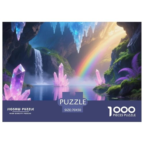 Traumszene 1000 Teile Puzzle Scenery Für Kinder Ab 12 Jahren Herausforderung Premium-Qualität Spielzeug Lernspiel 70x50cm/1000pcs von OJASDBDJE