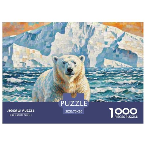 Ursus Maritimus 1000 Teile Puzzle Tiere Geschenke Für Frauen/Männer Herausforderung Premium-Qualität Spielzeug Lernspiel 70x50cm/1000pcs Ursus Maritimus 1000 Teile Puzzle Tiere Geschenke Für Frauen/Männer Herausforderung Premium-Qualität Spielzeug Lernspiel 70x50cm/1000pcs von OJASDBDJE