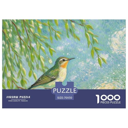 Willow Warbler 1000 Teile Puzzle Vogel Für Die Ganze Familie Herausforderung Detailreich Spaß Lernspiel 70x50cm/1000pcs Willow Warbler 1000 Teile Puzzle Vogel Für Die Ganze Familie Herausforderung Detailreich Spaß Lernspiel 70x50cm/1000pcs von OJASDBDJE