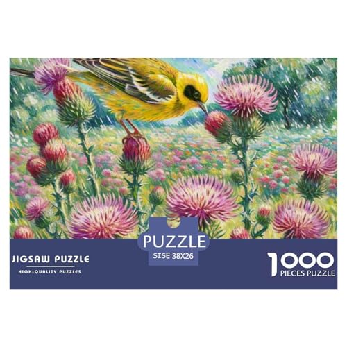 Yellowhammer 1000 Teile Puzzle Vogel Für Kinder Ab 12 Jahren Herausforderung Detailreich Spielzeug Lernspiel 38x26cm/1000pcs Yellowhammer 1000 Teile Puzzle Vogel Für Kinder Ab 12 Jahren Herausforderung Detailreich Spielzeug Lernspiel 38x26cm/1000pcs von OJASDBDJE