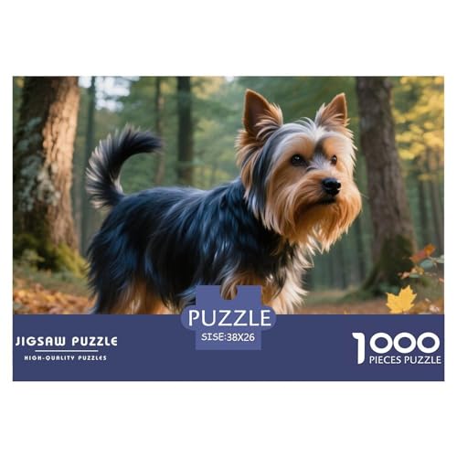 Yorkshire Terrier 1000 Teile Puzzle Haustier Hund Für Die Ganze Familie Entspannend Detailreich Spielzeug Lernspiel 38x26cm/1000pcs Yorkshire Terrier 1000 Teile Puzzle Haustier Hund Für Die Ganze Familie Entspannend Detailreich Spielzeug Lernspiel 38x26cm/1000pcs von OJASDBDJE