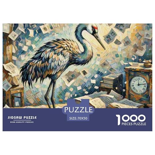 Zeitverheilender Kran 1000 Teile Puzzle Magische Fantasie Für Kinder Ab 12 Jahren Herausforderung Premium-Qualität Spaß Pädagogisches Spiel 70x50cm/1000pcs Zeitverheilender Kran 1000 Teile Puzzle Magische Fantasie Für Kinder Ab 12 Jahren Herausforderung Premium-Qualität Spaß Pädagogisches Spiel 70x50cm/1000pcs von OJASDBDJE