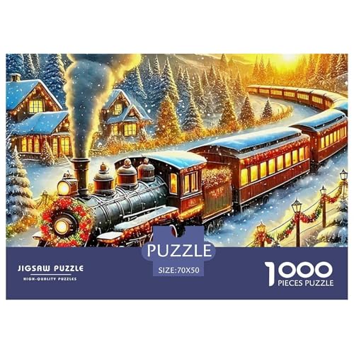 Zug 1000 Teile Puzzles Fantasie Für Kinder Ab 12 Jahren Entspannend Detailreich Spaß Lernspiel 70x50cm/1000pcs Zug 1000 Teile Puzzles Fantasie Für Kinder Ab 12 Jahren Entspannend Detailreich Spaß Lernspiel 70x50cm/1000pcs von OJASDBDJE